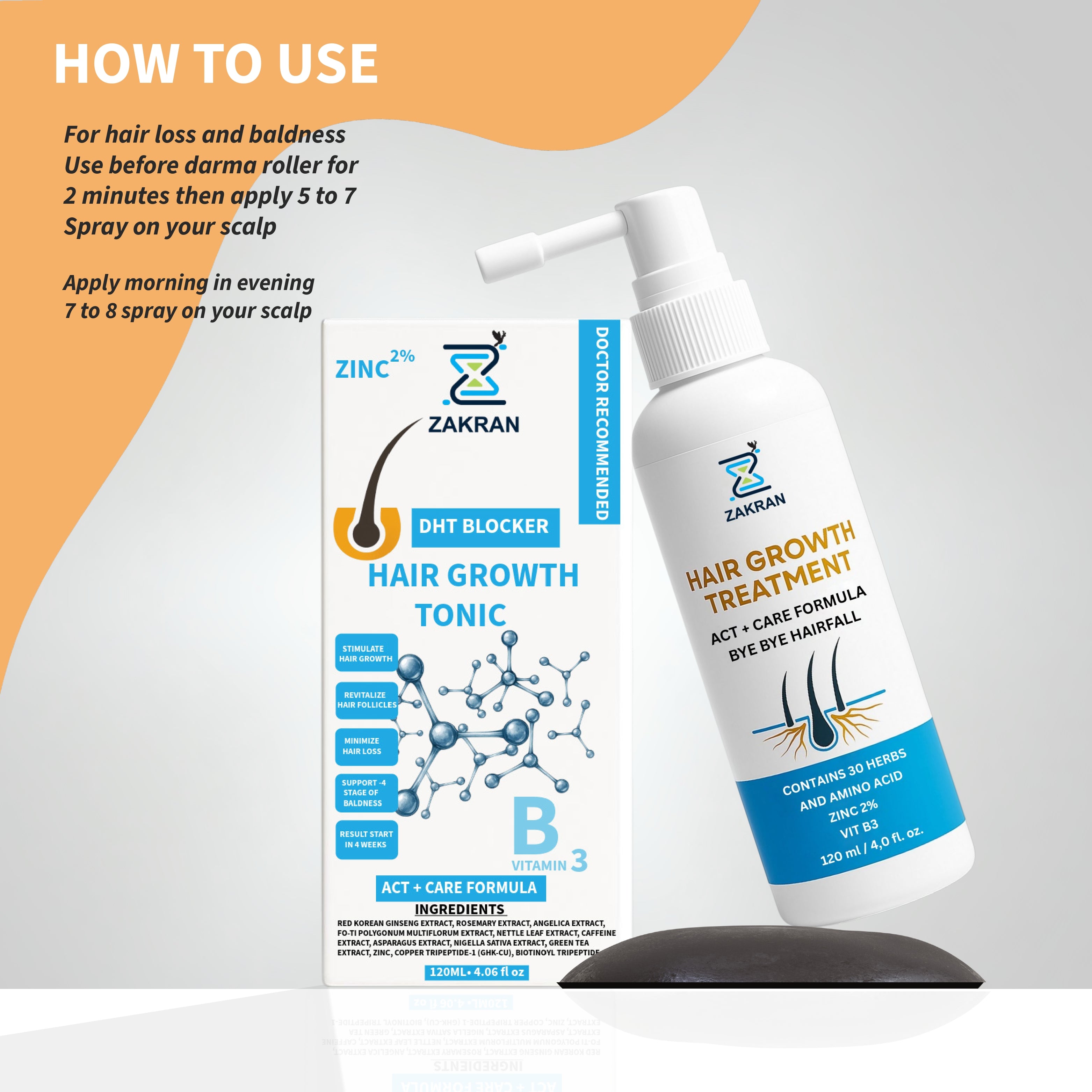 Zakran Hair Growth Serum