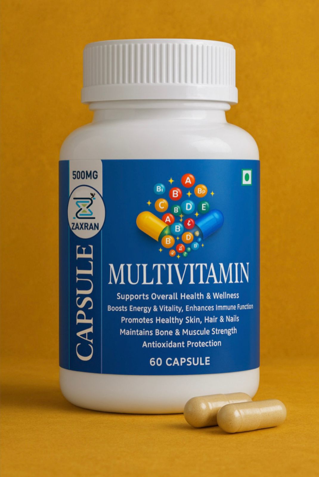Zakran MultiVitamin Capsules.